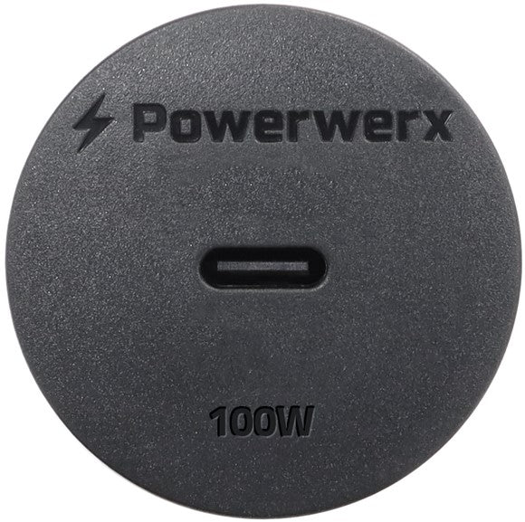Powerwerx Panel Mount 100W Single USB Type-C QC5 PD Fast Device Charger