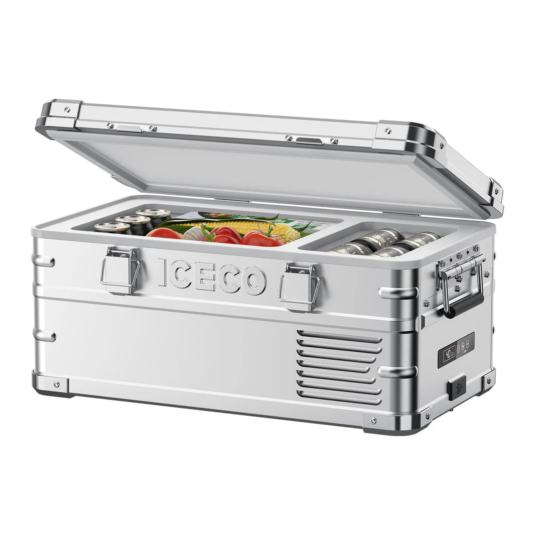 ICECO APL20 Light Duty Aluminum 21Qt Fridge - Silver