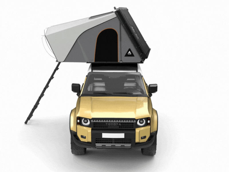 Alu-Cab RT-4S 4 Sleeper Roof Top Tent