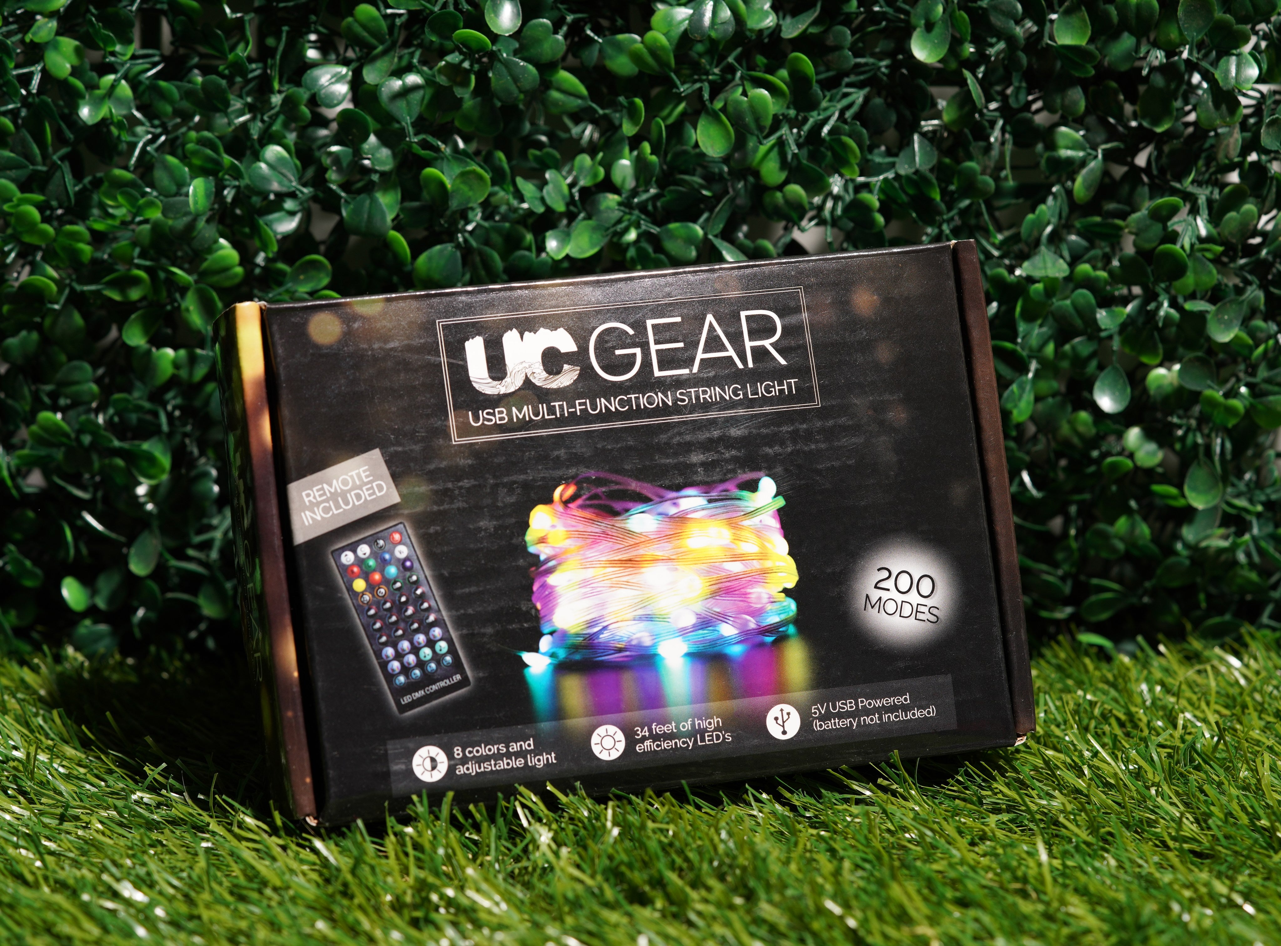 UC Gear USB Multi-Function String Light with Remote