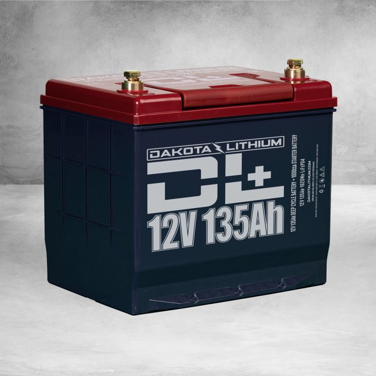 Dakota Lithium DL+12v 135ah Dual Purpose 1000CCA Starter Battery