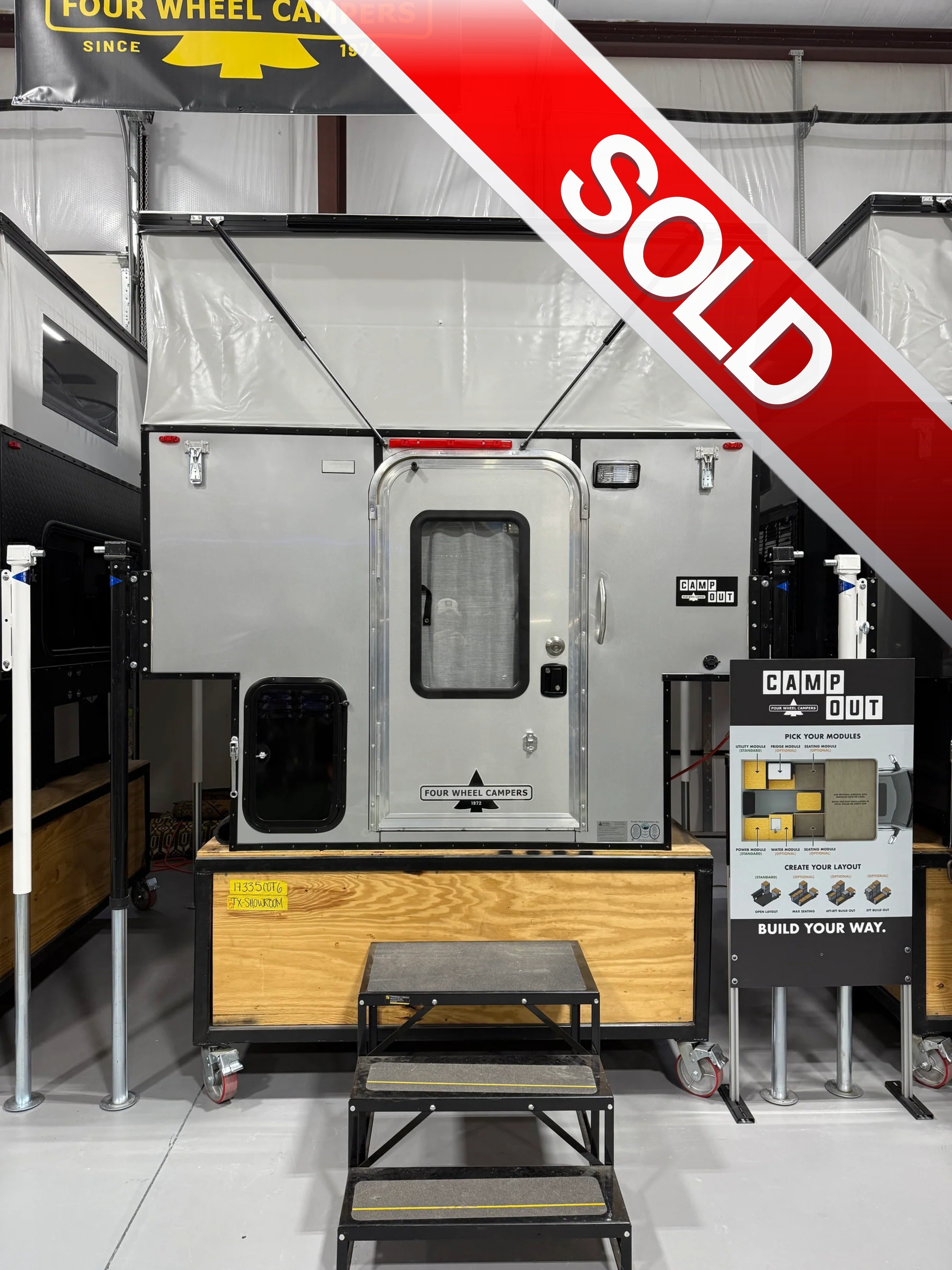 2025 CampOut Full Size 6ft Bed (Showroom Unit)