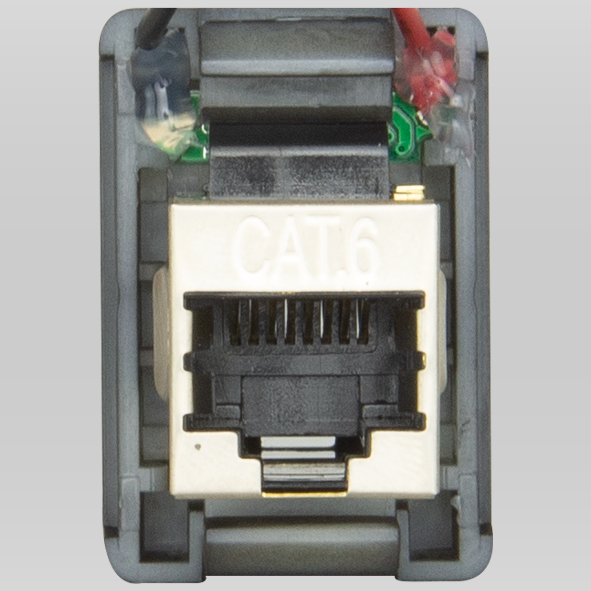 GME RJ45 Pass-Through Adaptor - Type 1 (Red) XRS-RJ45R1