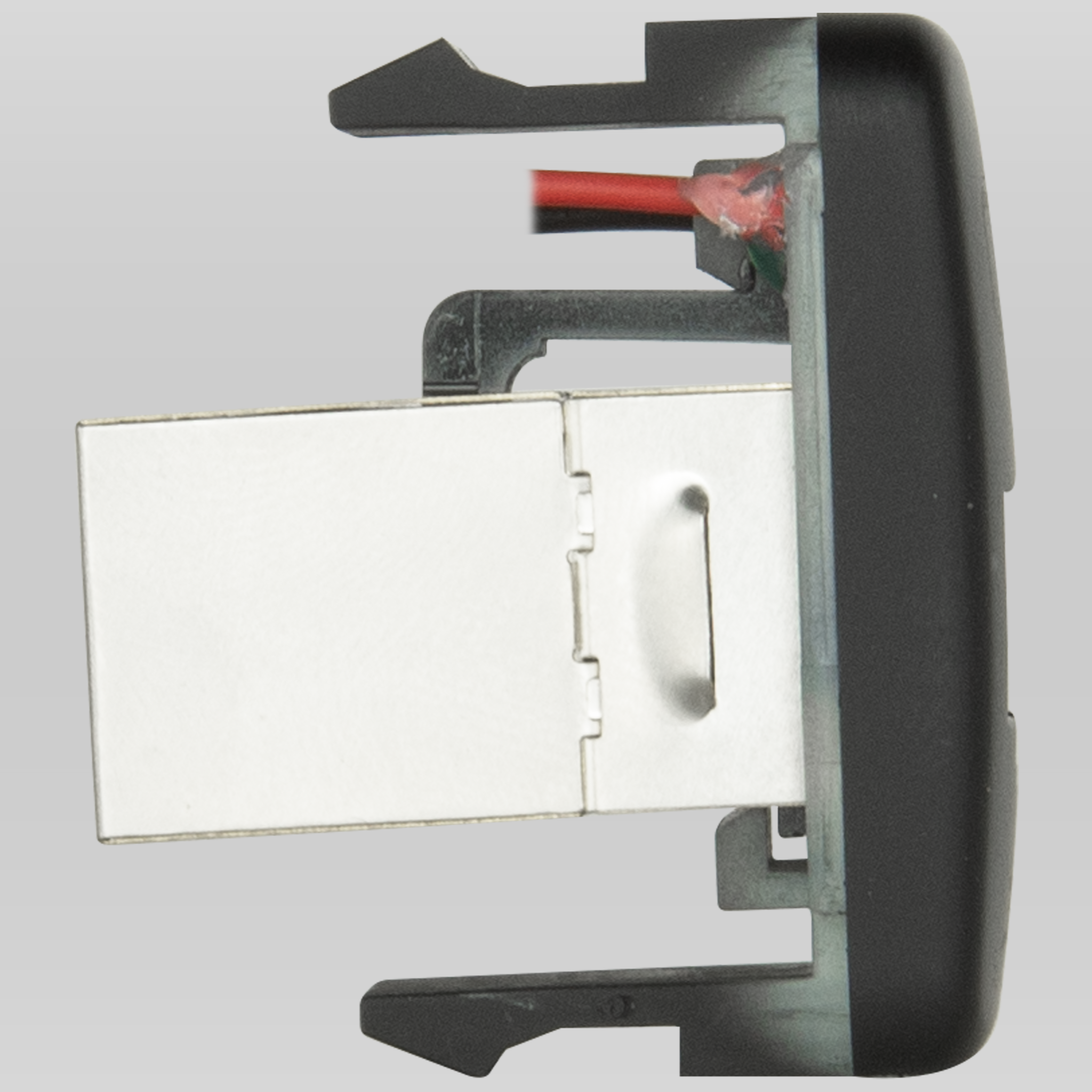 GME RJ45 Pass-Through Adaptor - Type 2 (Red) XRS-RJ45R2