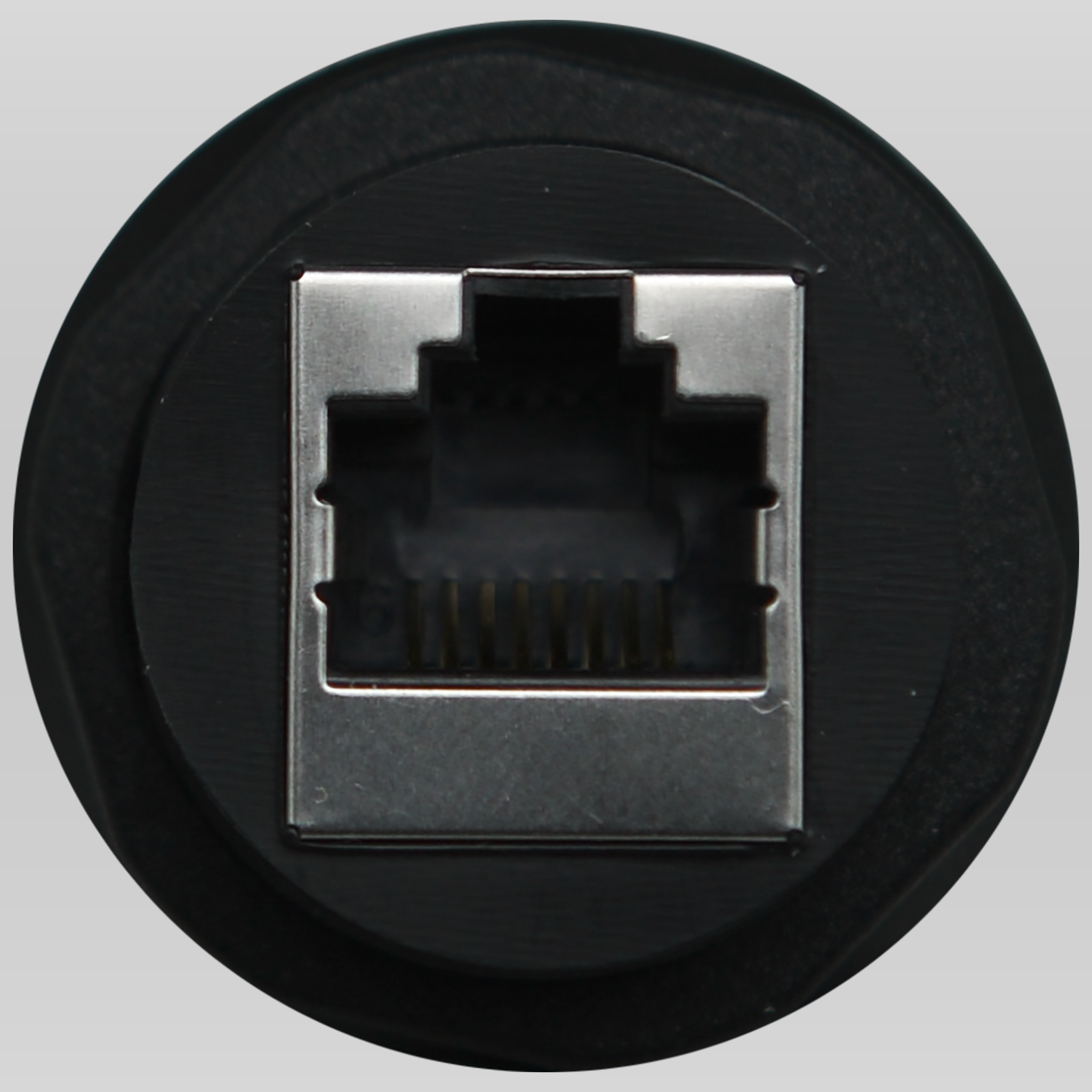 GME RJ45 Pass-Through Adaptor - Universal Round XRS-RJ45RND