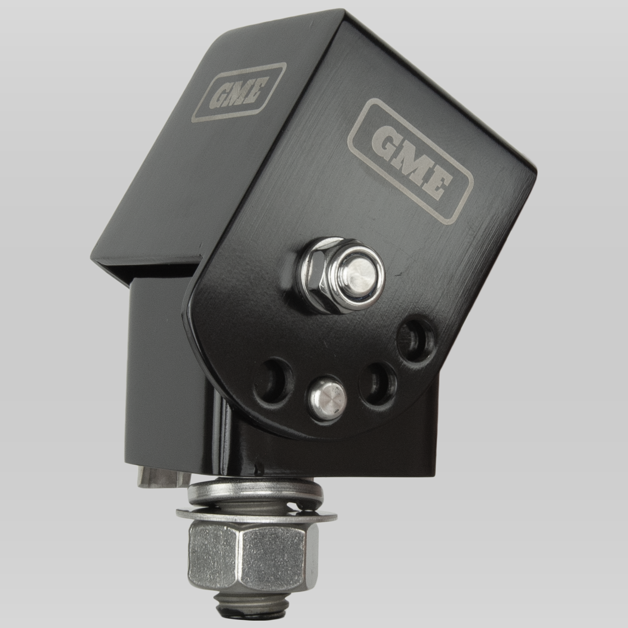 GME Fold-Down Antenna Mounting Bracket - Black MB042B