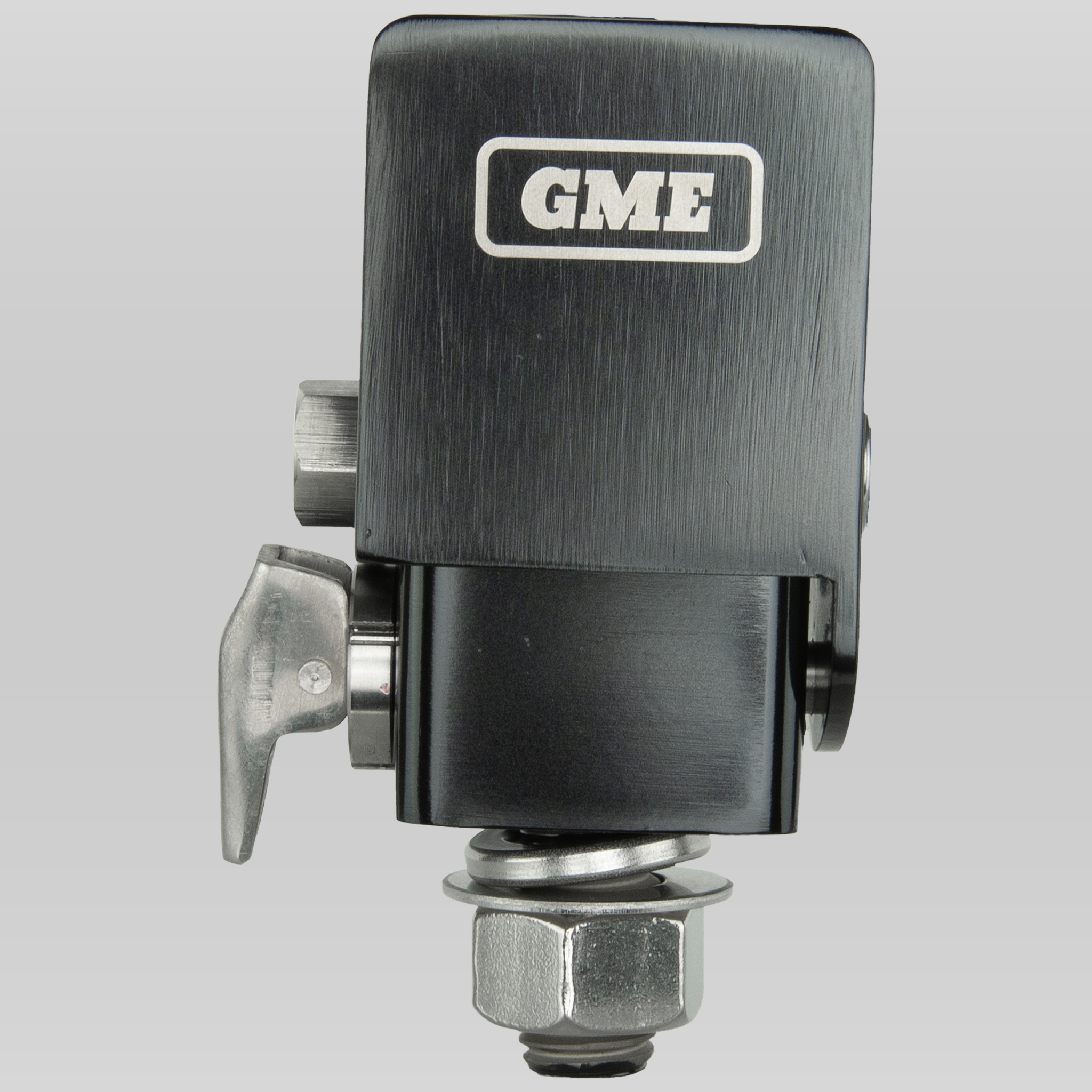 GME Fold-Down Antenna Mounting Bracket - Black MB042B
