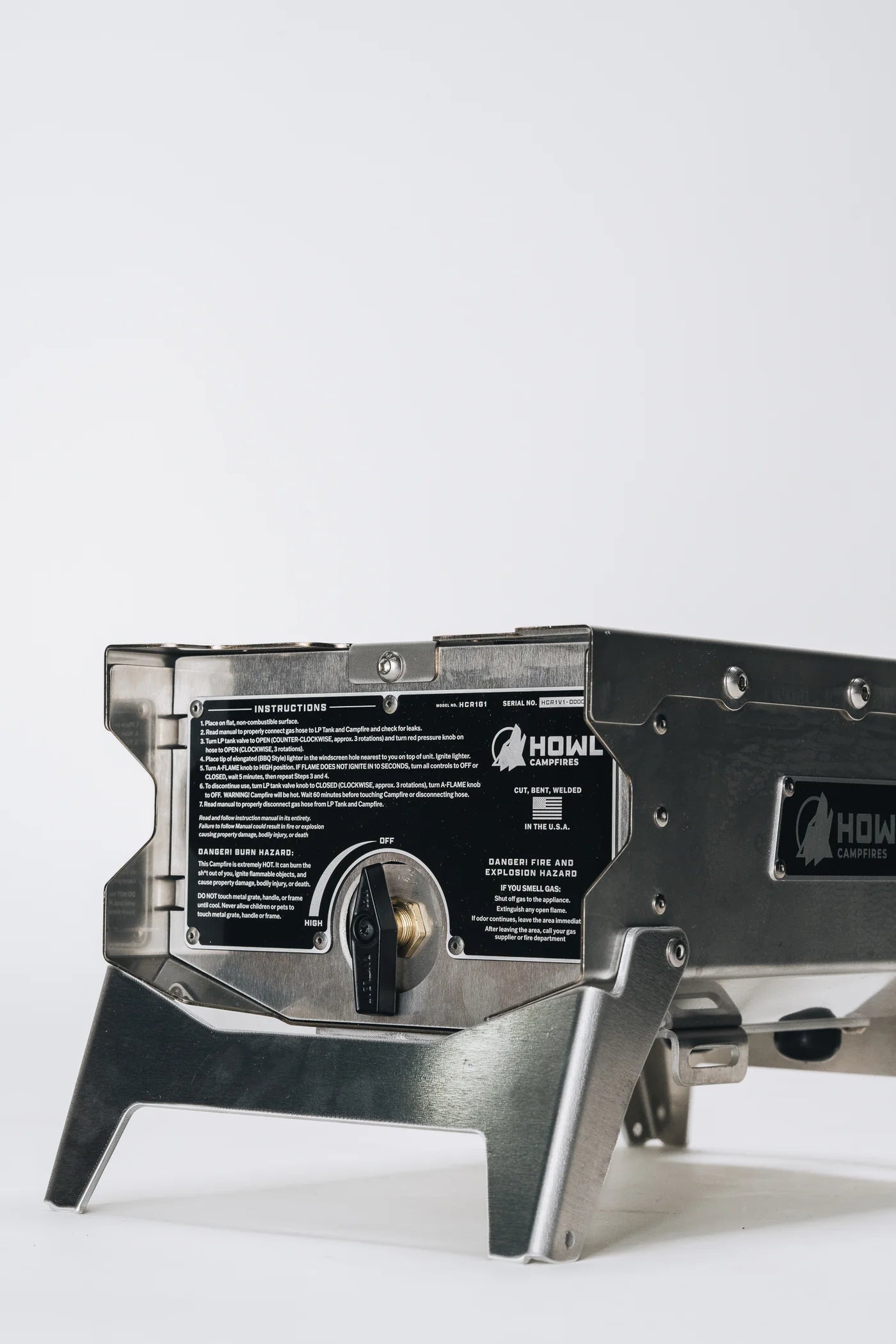 The Howl R1 Portable Propane Fire Pit