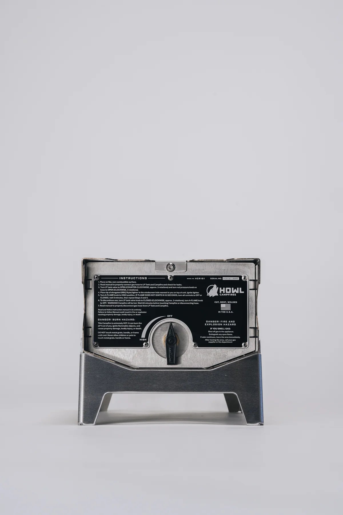 The Howl R1 Portable Propane Fire Pit