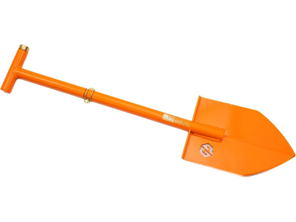 GP Factor Two Piece Camp Shovel Tool - Orange