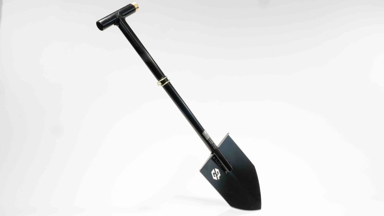 GP Factor Two Piece Camp Shovel Tool - Black
