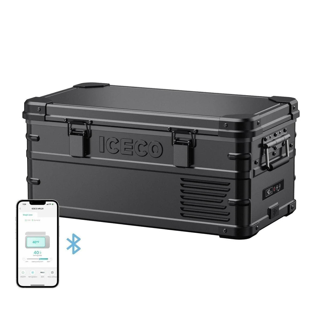 ICECO APL20 Light Duty Aluminum 21Qt Fridge - Black
