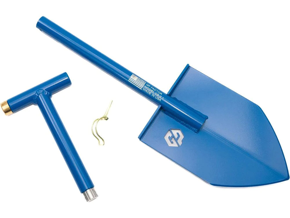 GP Factor Two PieceCamp Shovel Tool - Blue