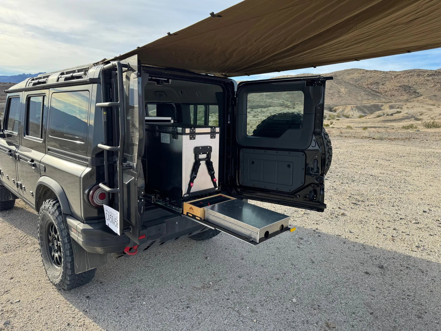 ineos grenadier tent Goose Gear Ineos - Grenadier Camp Kitchen and Drawer Package - 2024-Present - 1st Gen
