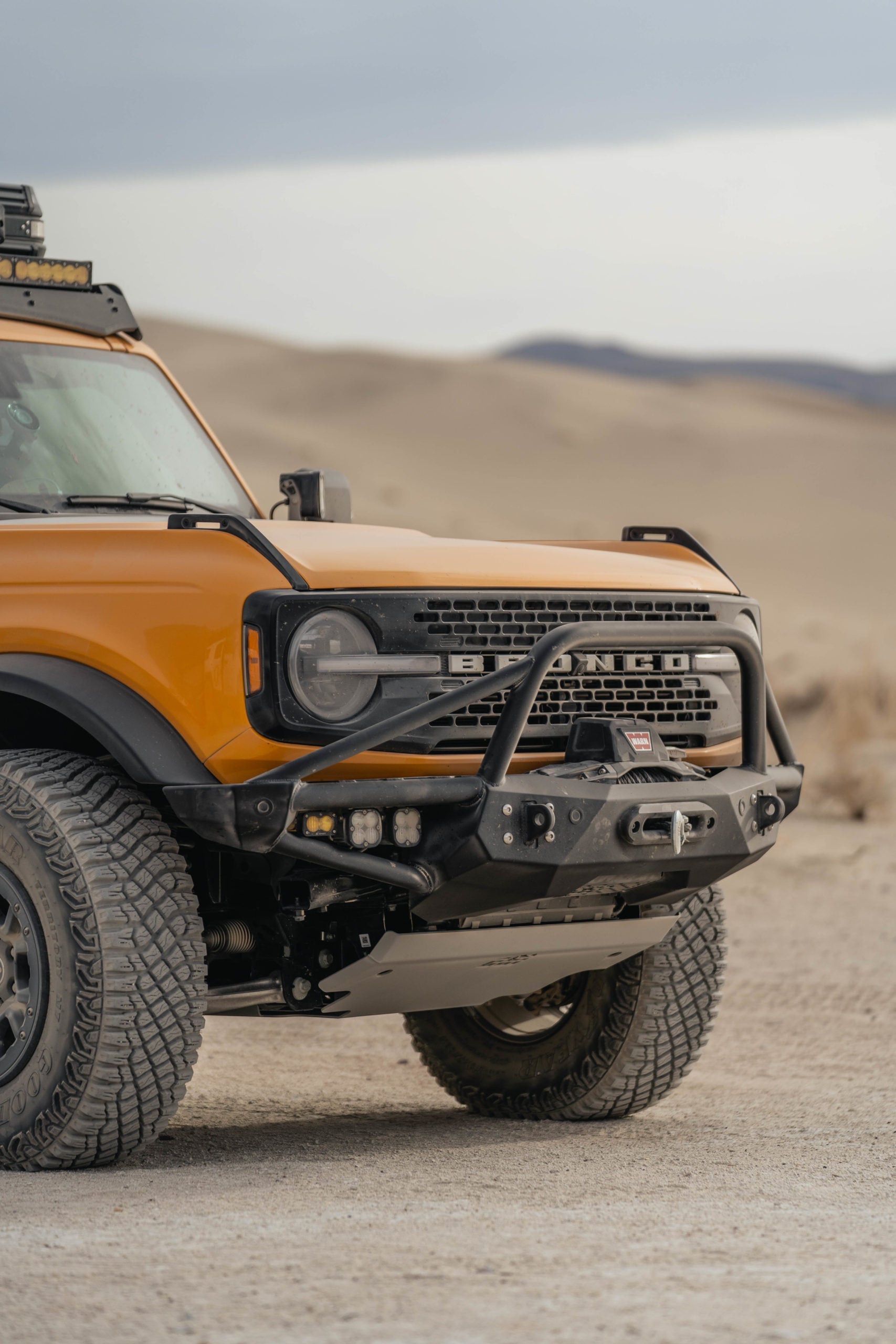 Ford Bronco Adventure Hybrid Front Bumper 2022+