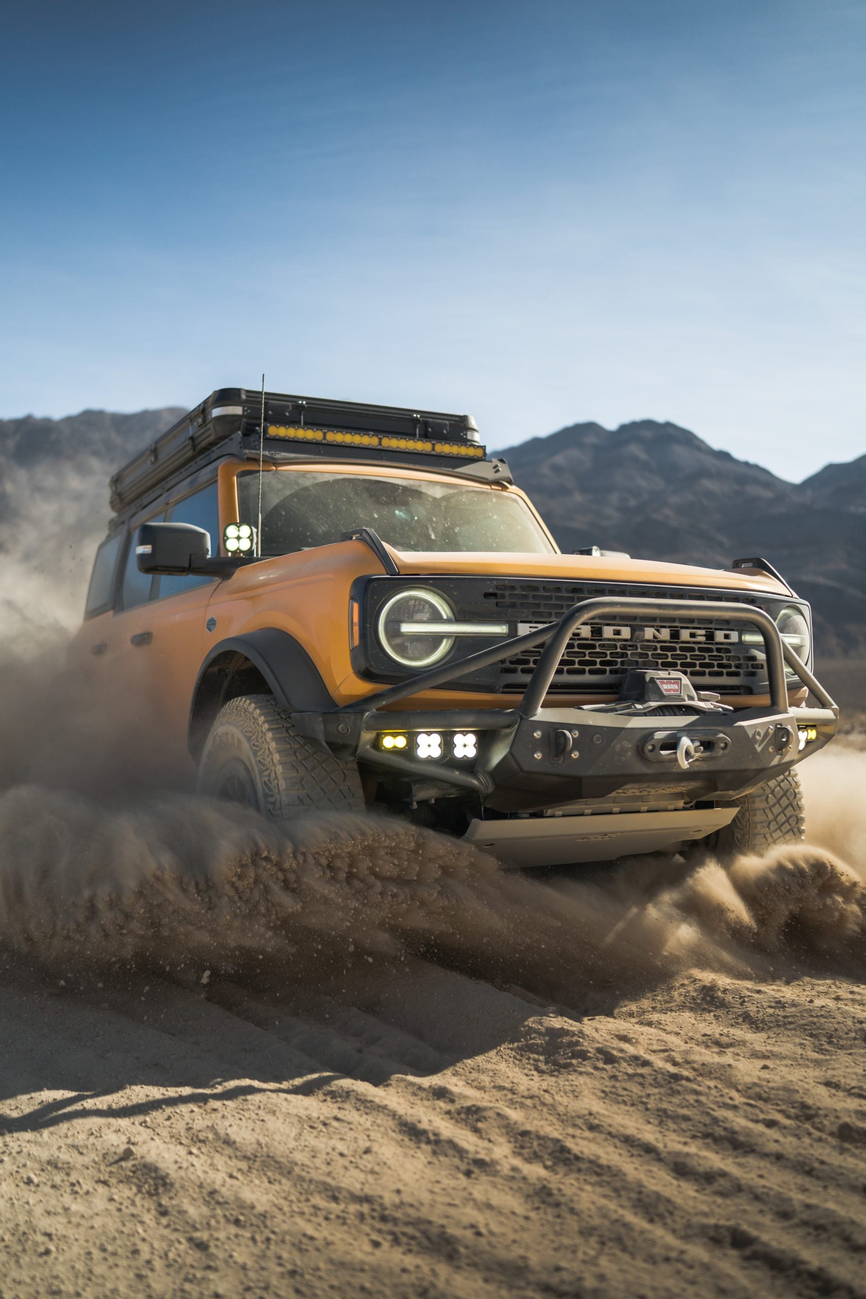 Ford Bronco Adventure Hybrid Front Bumper 2022+