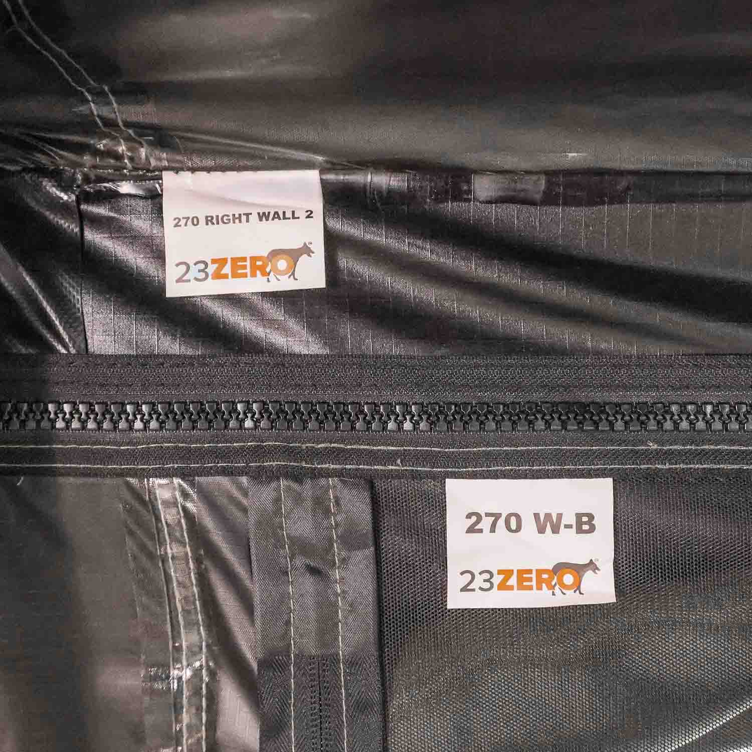 23Zero Peregrine Pro 6 Arm 270 Awning Wall Kit - PASSENGER SIDE