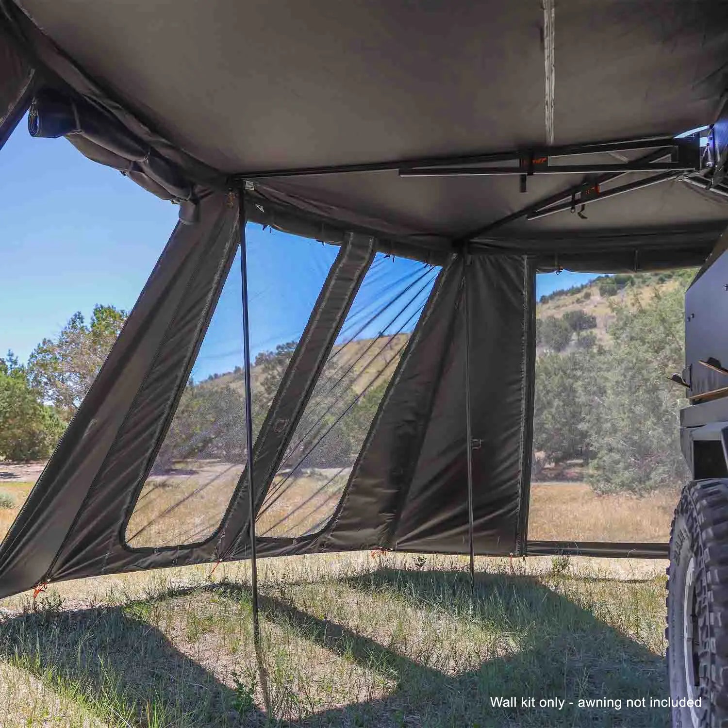 23Zero Peregrine Pro 6 Arm 270 Awning Wall Kit - DRIVER SIDE