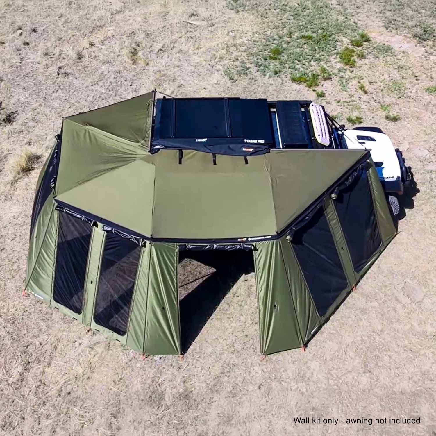 23Zero Peregrine Pro 6 Arm 270 Awning Wall Kit - DRIVER SIDE