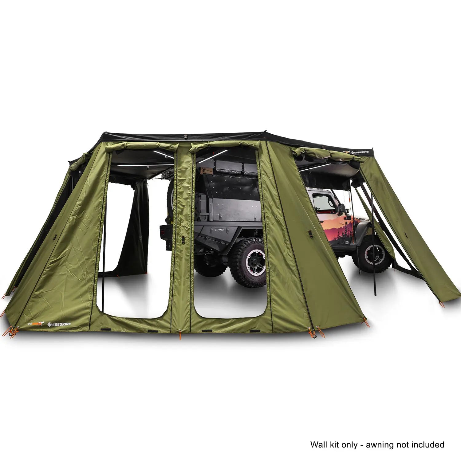23Zero Peregrine Pro 6 Arm 270 Awning Wall Kit - PASSENGER SIDE