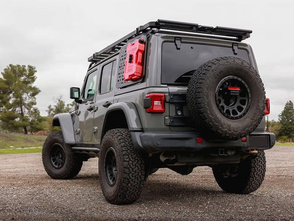 Jeep Wrangler JLU 4 Door Exterior Rear Window Molle Panel Kit / LHS
