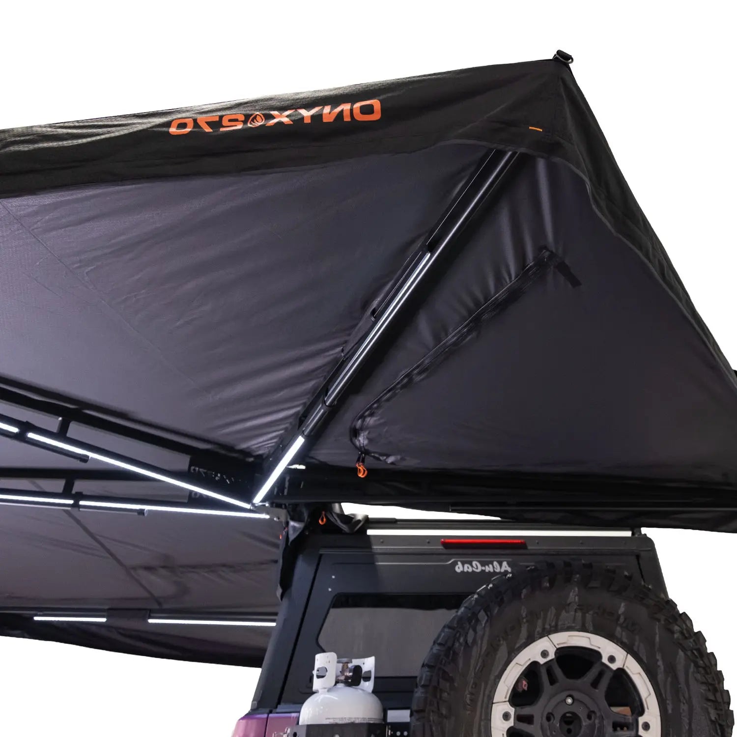 23Zero Onyx Freestanding 270 Awning - Driver (Left) Side