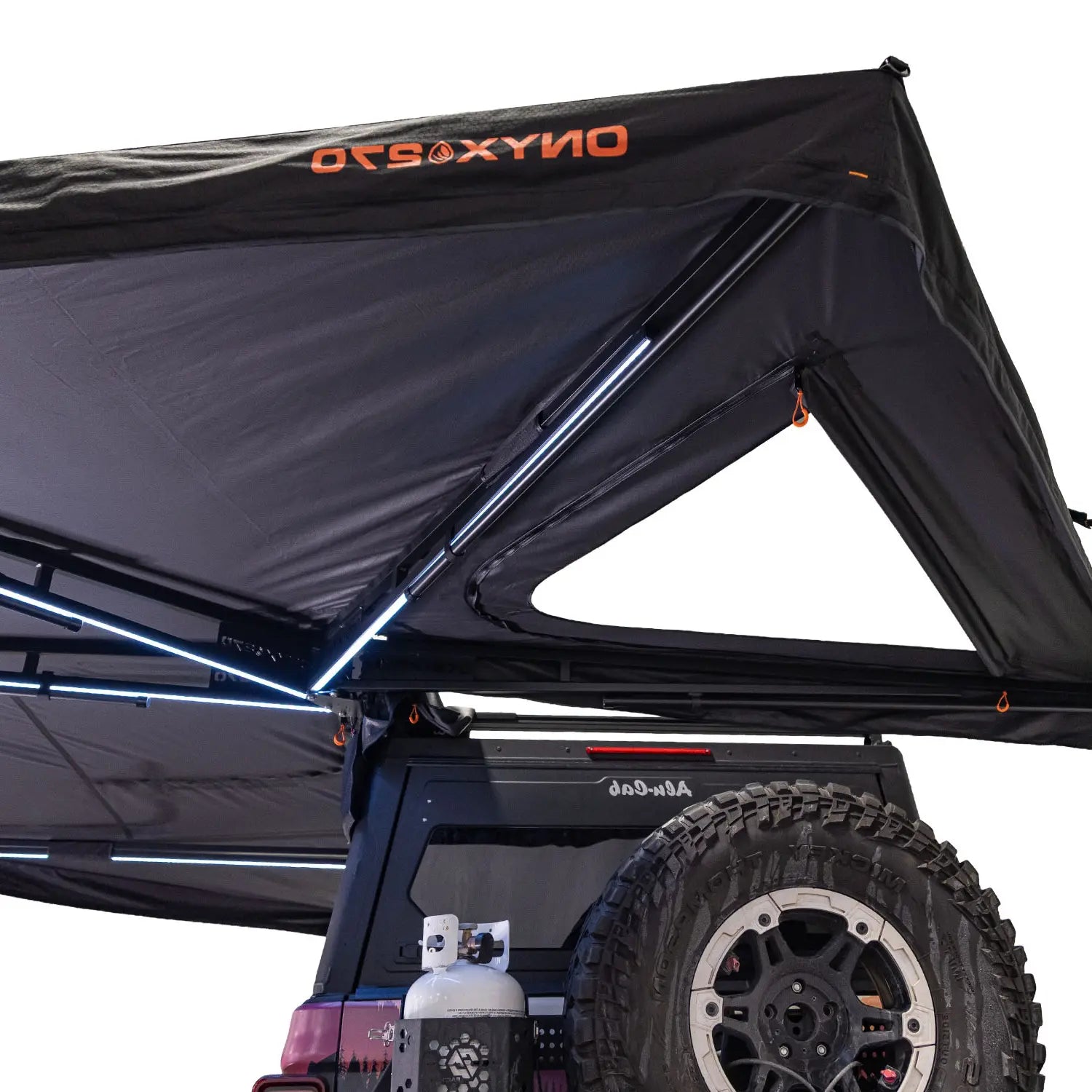 23Zero Onyx Freestanding 270 Awning - Driver (Left) Side