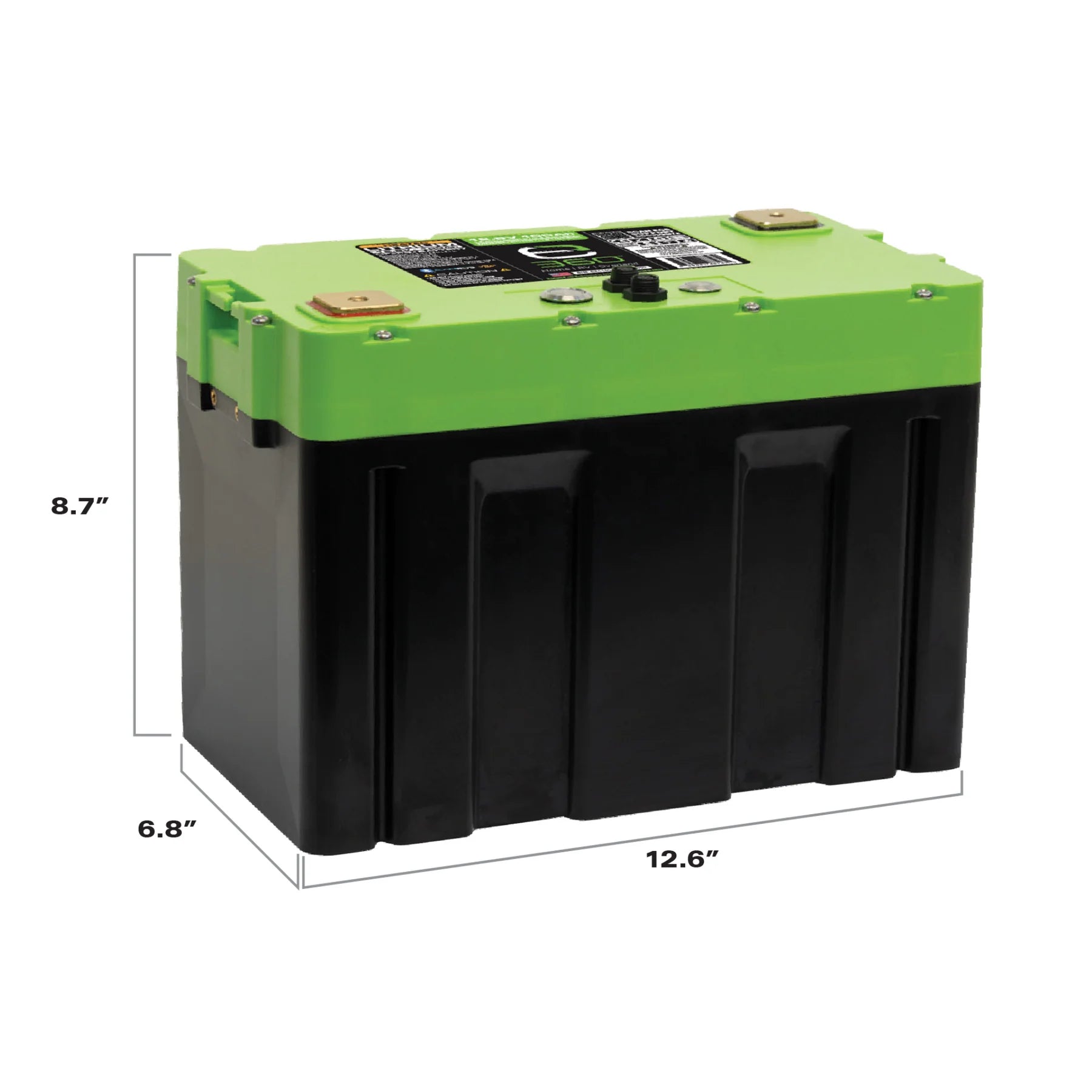 Expion360 12V 100Ah LiFePO4 Lithium Battery – Group 27, SmartTalk™ & VHC™