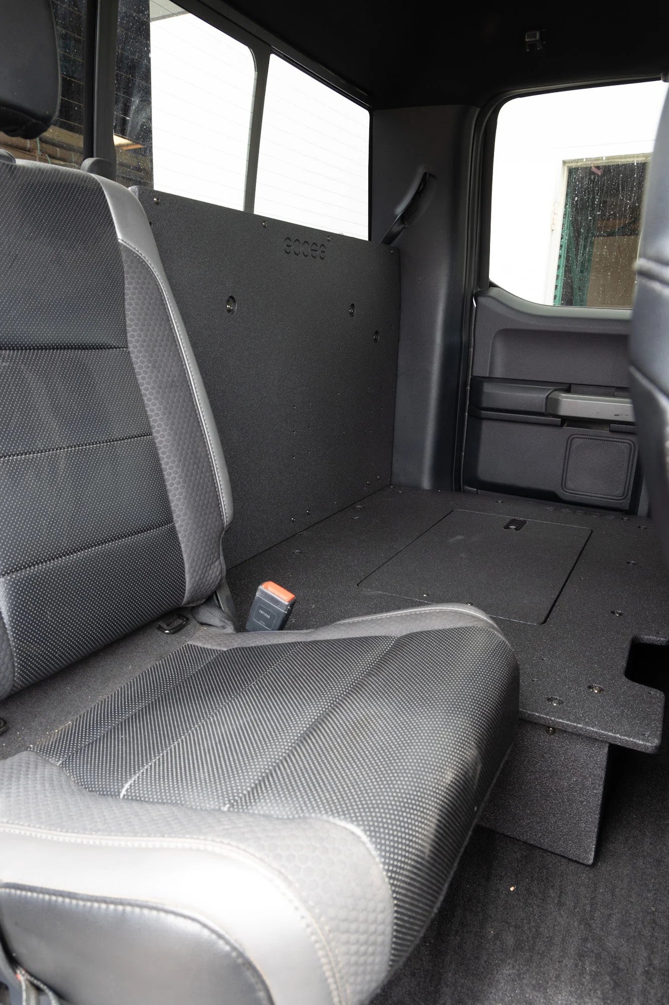 Ford Super Duty F250-F550 2017-Present 4th Gen Super Cab - Second Row Seat Delete