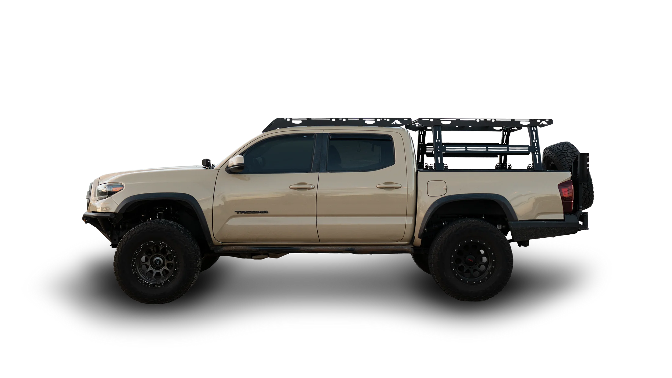 Pak Rack Racking System Rack Height PAK System Bed Rack by Sherpa — CB Adventure Supply