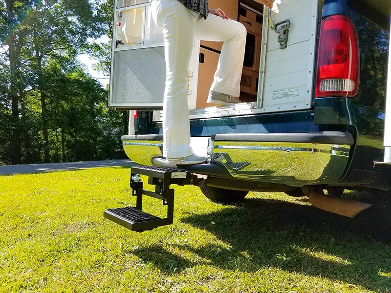 Easy Hitch Step – 2 Step Low Profile Flipper