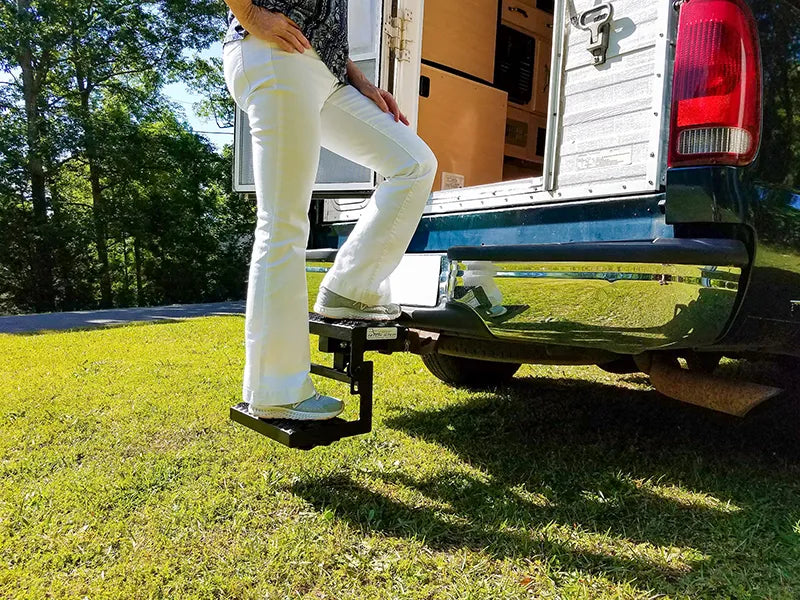 Easy Hitch Step – 2 Step Low Profile Flipper