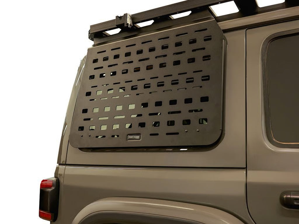 Jeep Wrangler JLU 4 Door Exterior Rear Window Molle Panel Kit / RHS