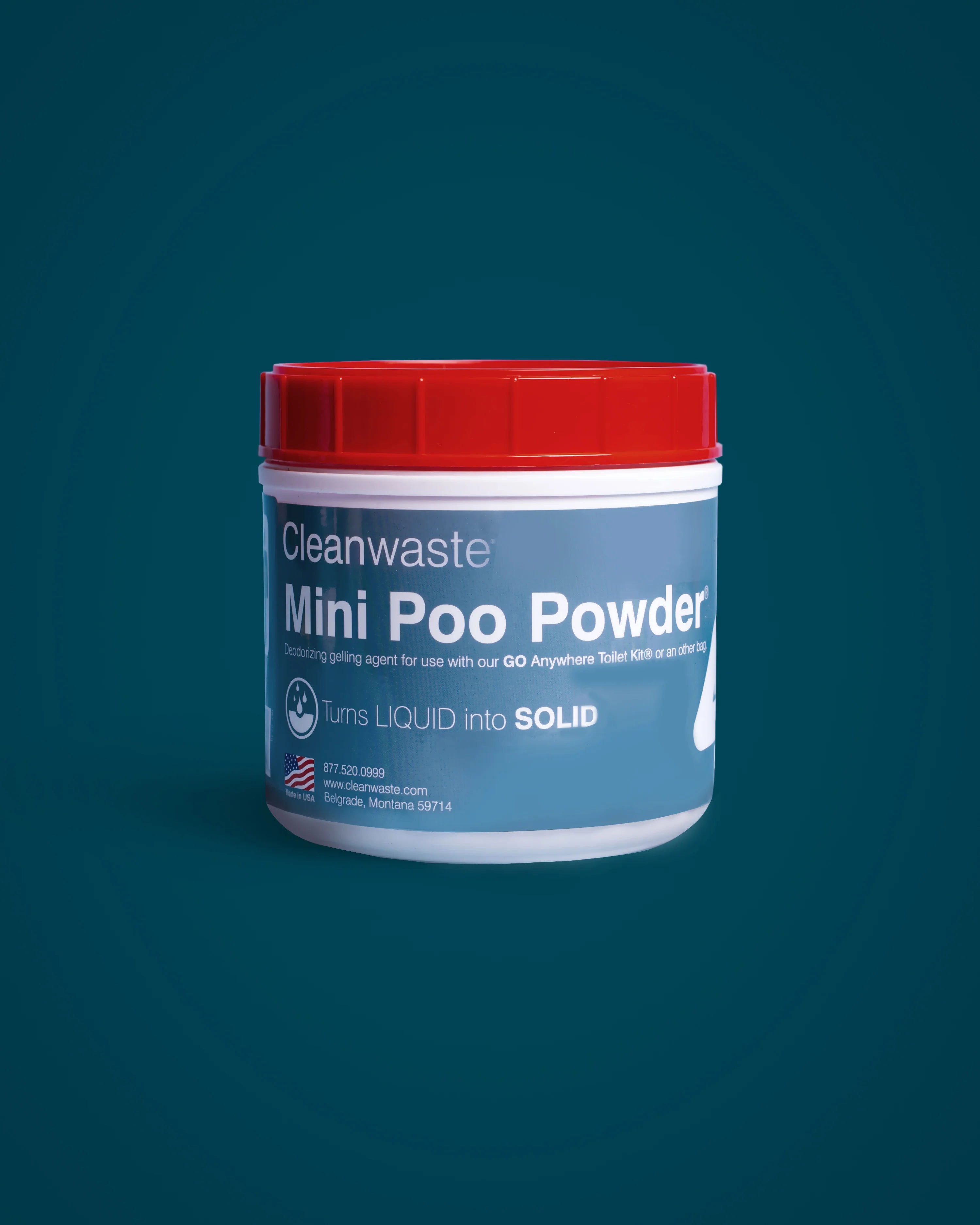 Clean Waste Poo Powder® Waste Treatment