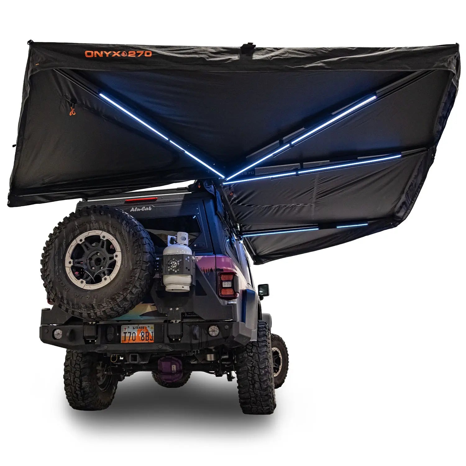23Zero Onyx Freestanding 270 Awning - Passenger (Right) Side