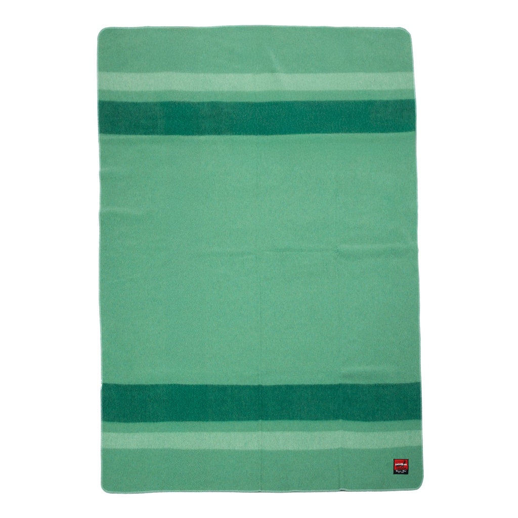 Swiss Link Sage Green Classic Wool Blanket