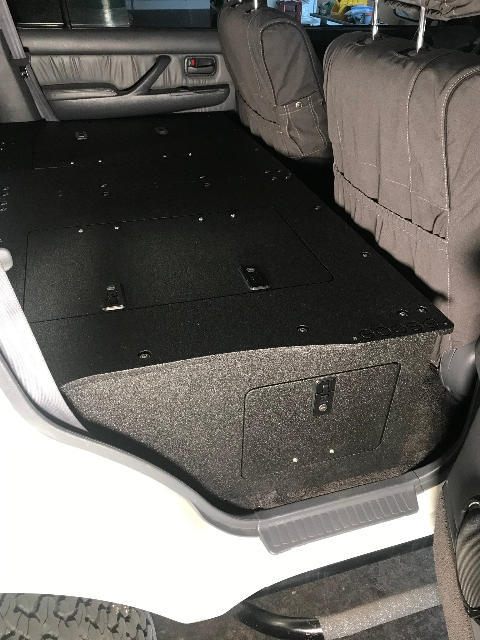 Stealth Sleep and Storage Package for Toyota Land Cruiser 1991-1997 80 Series - 43-3/8" W x 8" H x 40" D