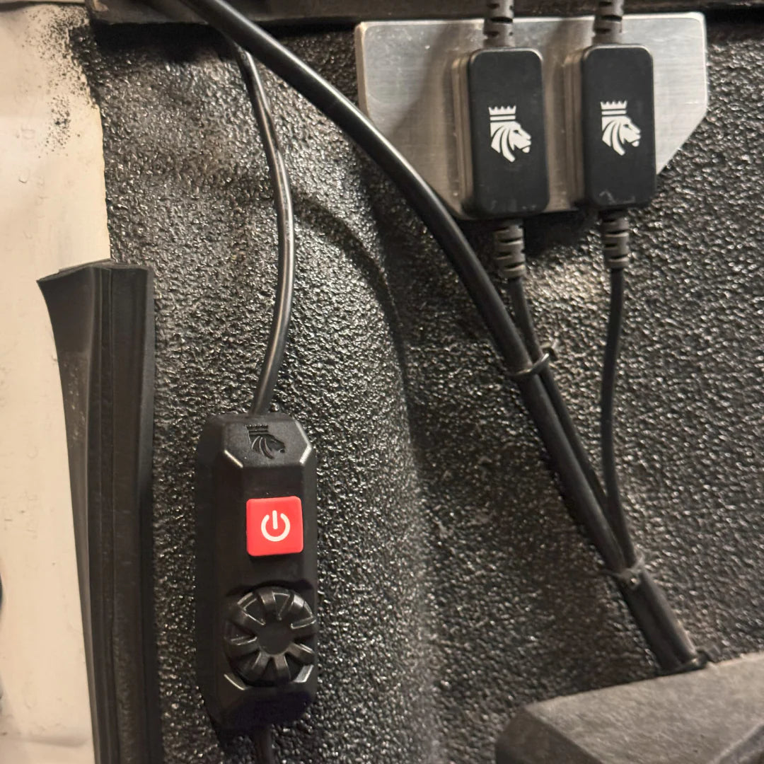 Kingpin Equipped Rotary Dimmer Switch