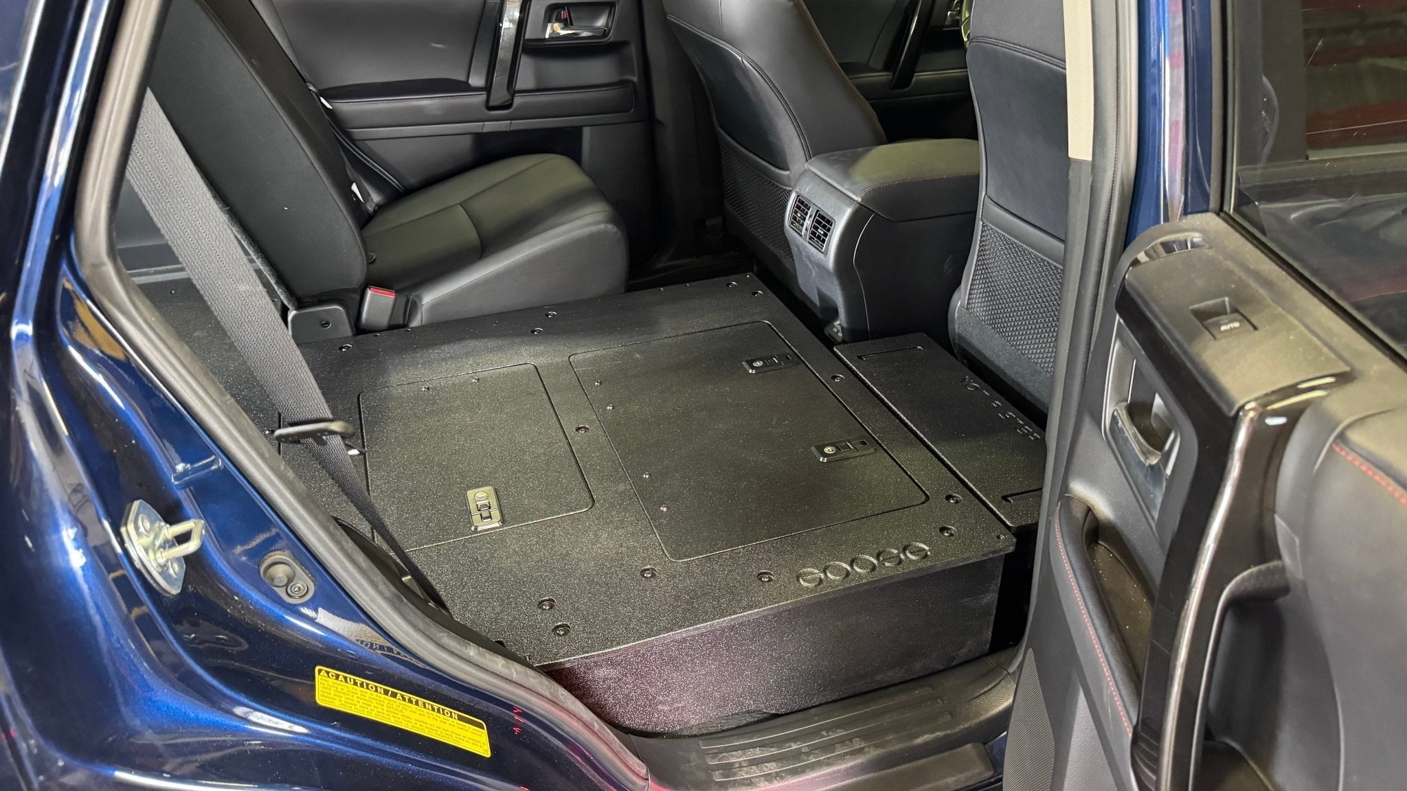Toyota - 4Runner - 2010-2024 - 5th Gen - Standard - Explore Series - Seat Delete Plate System - Second Row - V2 - Plate Based