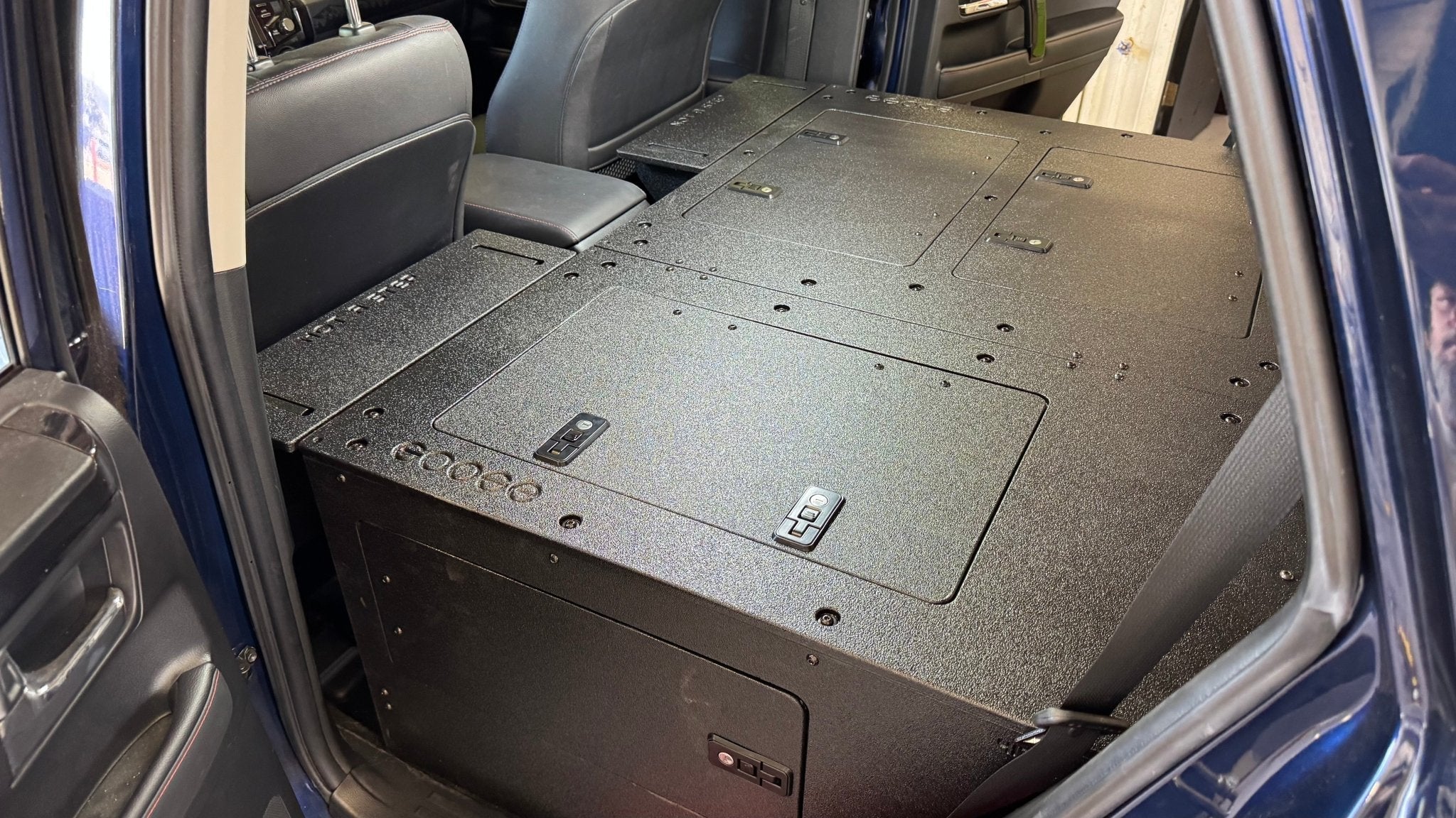 Toyota - 4Runner - 2010-2024 - 5th Gen - Standard - Explore Series - Seat Delete Plate System - Second Row - V2 - 10" Module Based
