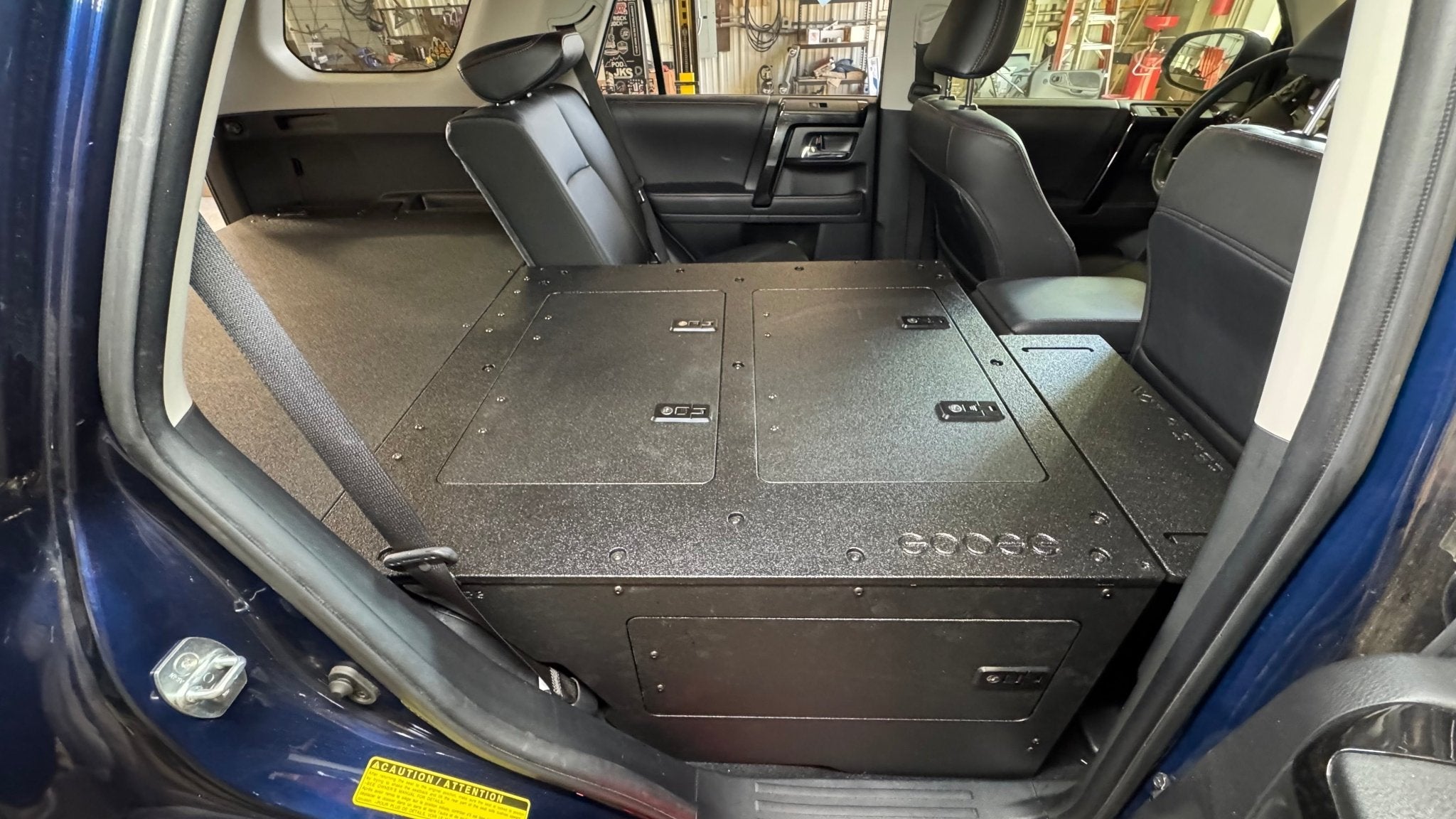 Toyota - 4Runner - 2010-2024 - 5th Gen - Standard - Explore Series - Seat Delete Plate System - Second Row - V2 - 10" Module Based