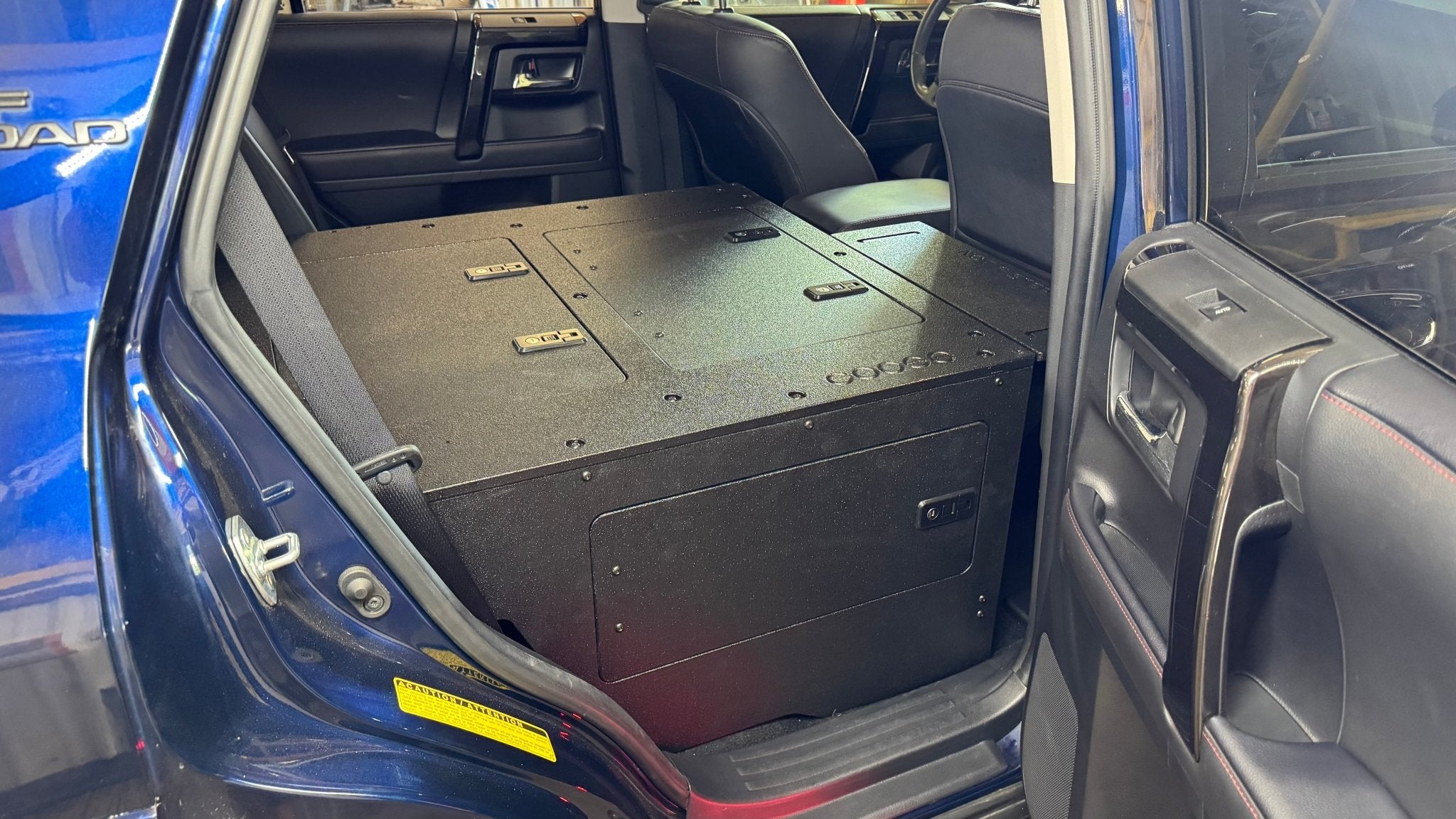 Toyota - 4Runner - 2010-2024 - 5th Gen - Standard - Explore Series - Seat Delete Plate System - Second Row - V2 - 10" Module Based