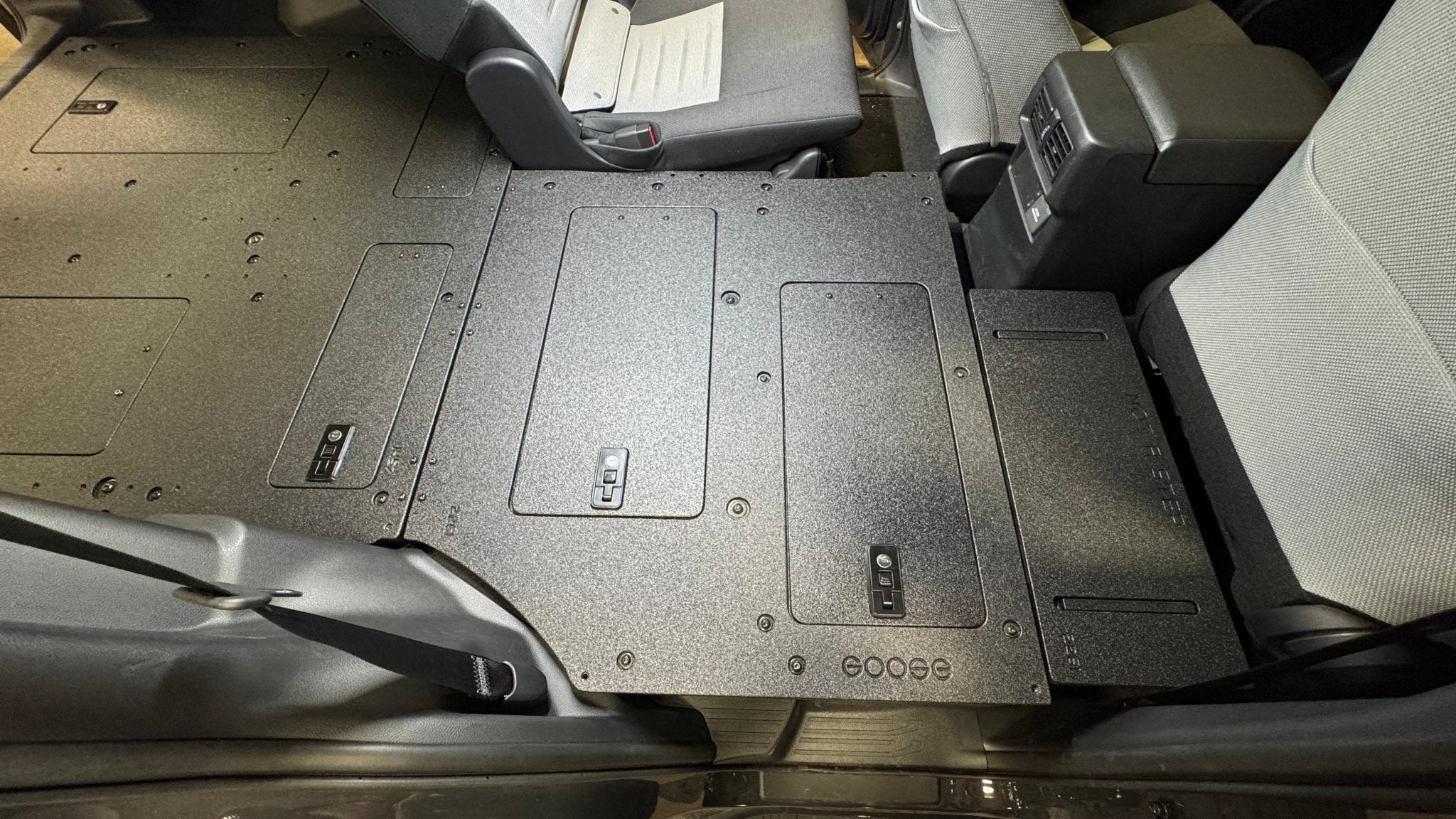Toyota - 4Runner - 2025-Present - 6th Gen - Explore Series - Seat Delete Plate System - Plate Based - Non-Hybrid - Non-Third Row Vehicles