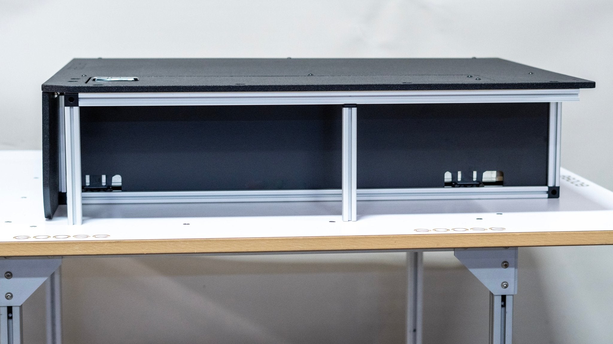 Toyota Land Cruiser 1980-1989 60 Series - Side x Side Drawer Module with Fitted Top Plate - 41 3/8"W x 9-1/2"H  x 40"D