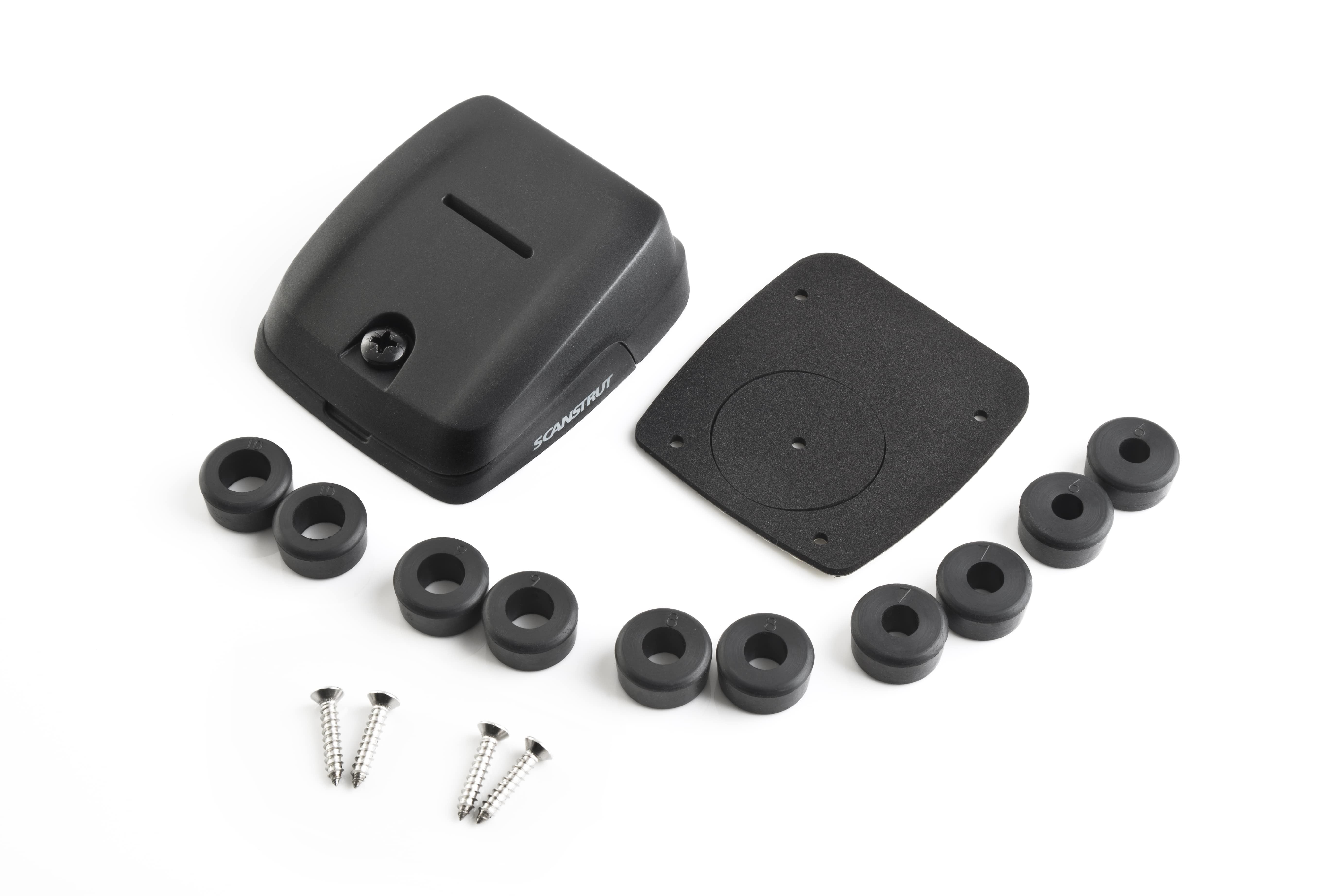 Scanstrut DS-HD10-BLK Horizontal Double Cable Seal