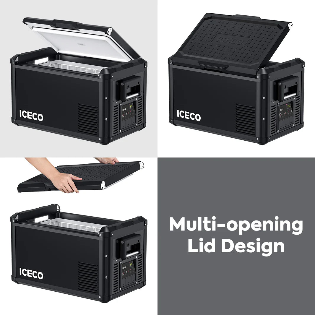 ICECO VL35ProS 12V 37Qt. Portable Fridge - Black