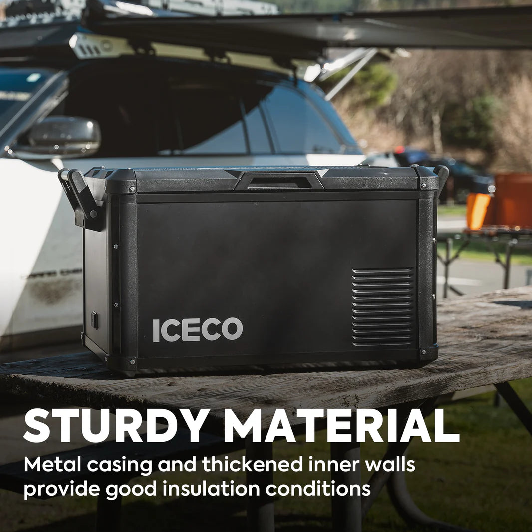 ICECO VL35ProS 12V 37Qt. Portable Fridge - Black