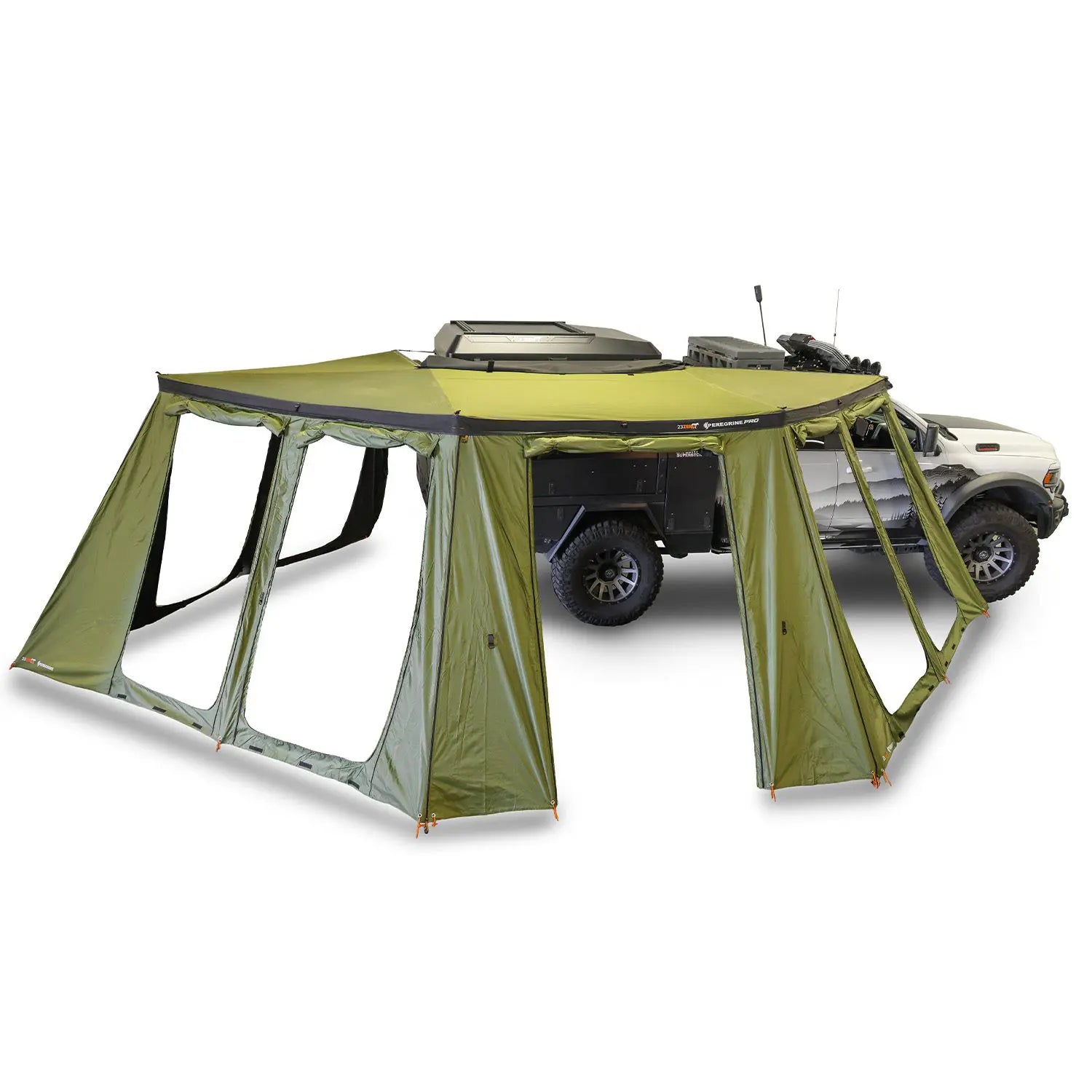 23Zero Peregrine Pro 5 Arm 270 Awning Wall Kit - Passenger