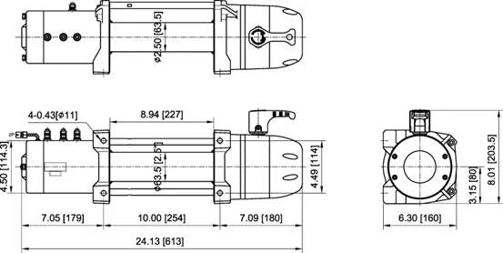 COMEUP Slim 12.5rs Trail Edition Winch