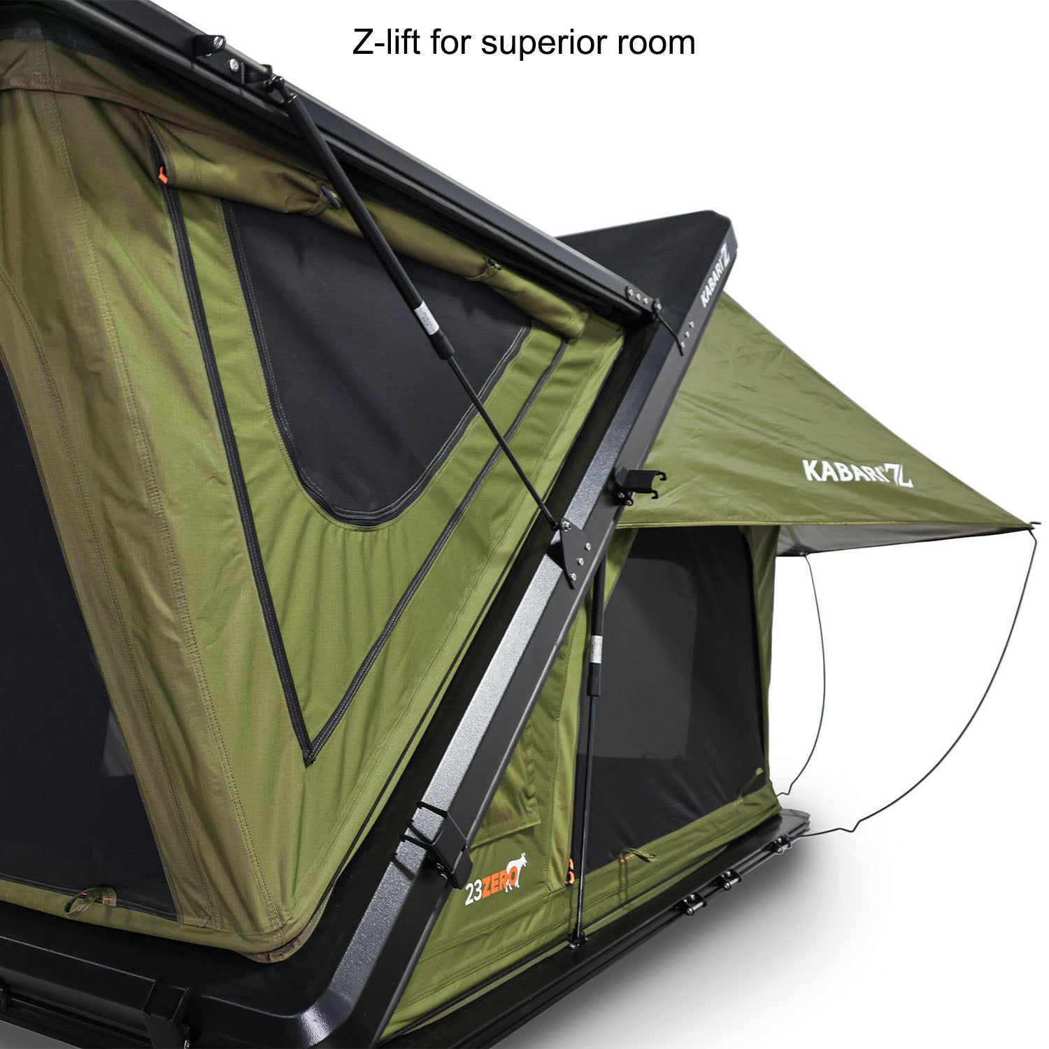 23Zero Kabari Z Aluminum Z-Lift Hardshell Roof Top Tent